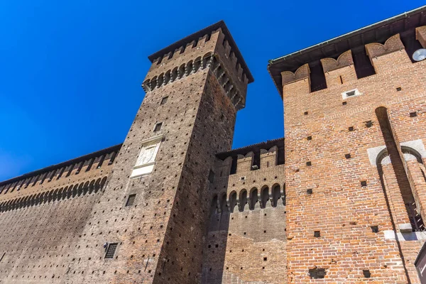 Sforza Kalesi Milano, İtalya — Stok fotoğraf