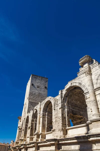 Detail Des Amphitheaters Von Arles Frankreich — Stockfoto