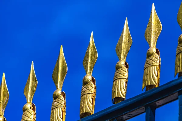 Cancello Ornamentale Les Jardins Fontaine Nimes Francia — Foto Stock