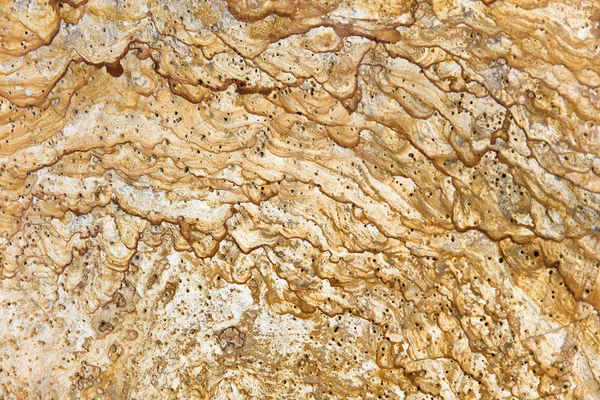Closeup Detail Natural Yellow Marble Texture Background Backdrop — Stock Photo, Image