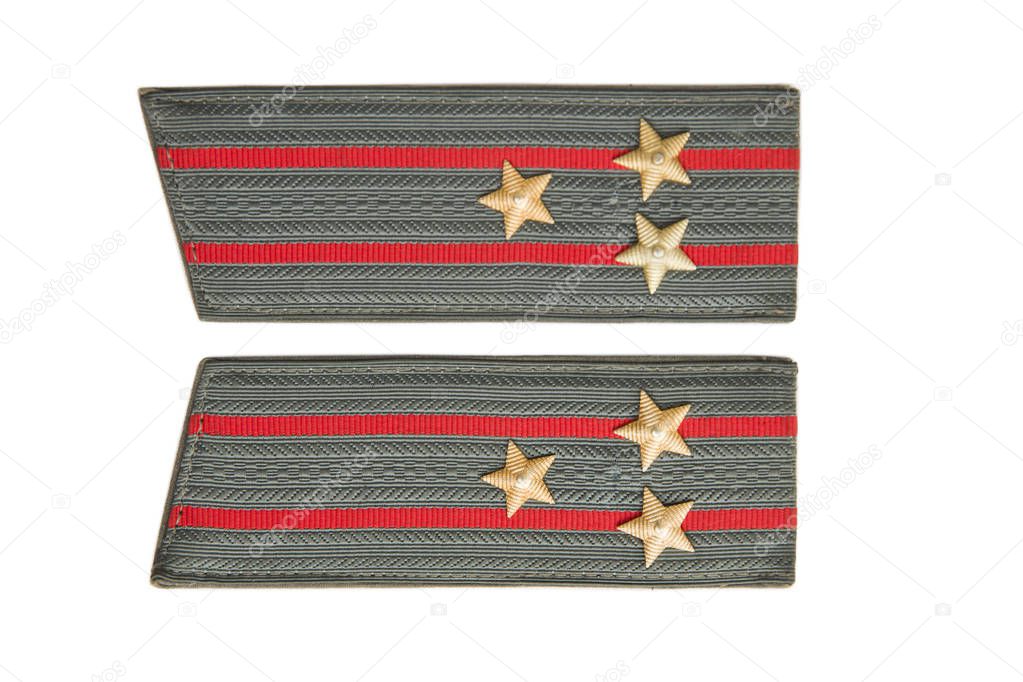 Soviet army officer shoulder strap