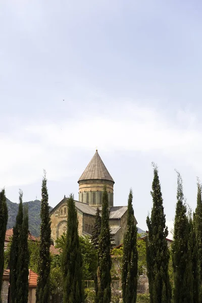 Svetitskhoveli Eastern Orthodox Cathedral Mtskheta Georgia — Stock Photo, Image