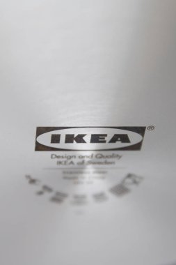 Belgrad, Sırbistan-Mayıs 6, 2019: IKEA mobilya işareti görüntüle. IKEA Isveç 'te 1943 at kuruldu ve bugün dünyanın en büyük mobilya perakendeci