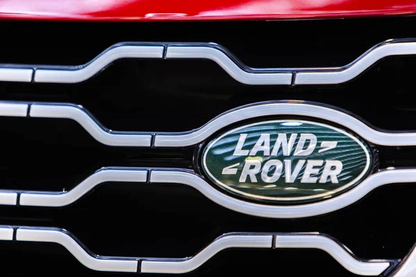 Belgrad Serbien Mars 2019 Detalj Land Rover Modell Range Rover — Stockfoto