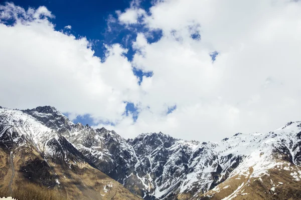 Vista Montanhas Alta Latitude Região Mtskheta Mtianeti Geórgia — Fotografia de Stock