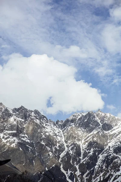 格鲁吉亚姆茨克塔 姆蒂亚内蒂地区的高纬度山脉景观 — 图库照片