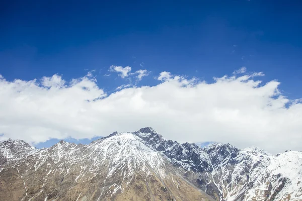 Blick Auf Die Berge Höchsten Breitengrad Der Region Mtskheta Mtianeti — Stockfoto