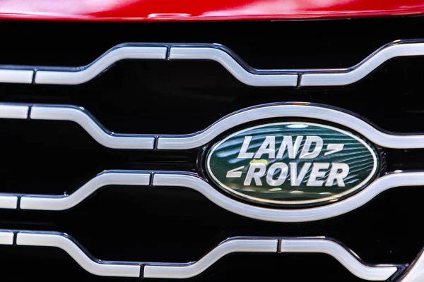 Belgrade Serbia Marzo 2019 Dettaglio Del Modello Land Rover Range — Foto Stock