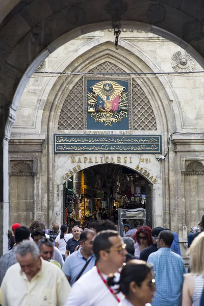 Istanbul Turquie Juin 2019 Personnes Non Identifiées Grand Bazar Istanbul — Photo