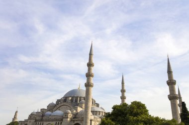 Süleymaniye camii Camii istanbul 'un merkezinde şehir, Türkiye'nin görünümünü