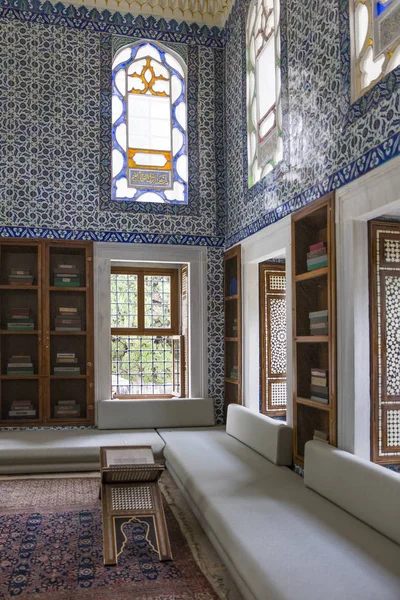 Increíble Hermoso Interior Del Palacio Topkapi Estambul Turquía — Foto de Stock