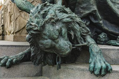 Venedik, İtalya'daki Vittorio Emanuele Ii Anıtı'ndan detay