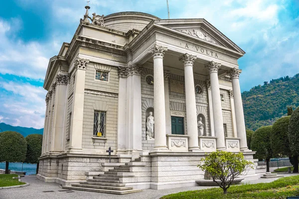 Tempio Voltiano Museu Como Itália Dedicado Cientista Alessandro Volta — Fotografia de Stock