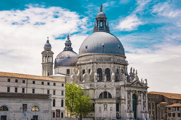 Venetië Italië Mei 2019 Bekijk Basilica Santa Maria Della Salute — Stockfoto