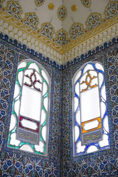 Interior Incrível Bonito Palácio Topkapi Istambul Turquia — Fotografia de Stock