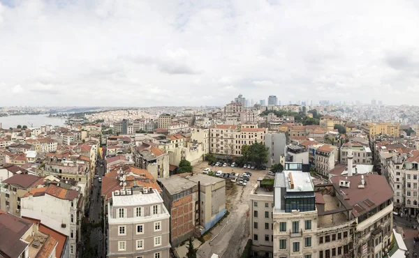 Stanbul Türkiye Haziran 2019 Stanbul Daki Evlerde Kamu Binalarında Havadan — Stok fotoğraf