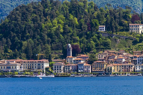 Bellagio Italia Aprile 2017 Vista Lago Bellagio Sul Lago Como — Foto Stock