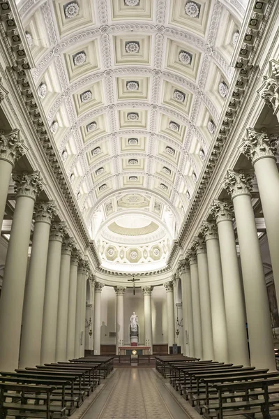 San Marino February 2018 Interior Basilica San Marino Gereja Tersebut — Stok Foto