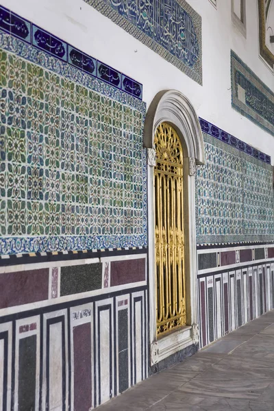 Increíble Hermoso Interior Del Palacio Topkapi Estambul Turquía — Foto de Stock