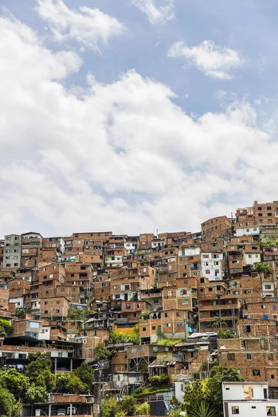 View Houses City Medellin Antioquia Colombia — Stock Photo, Image