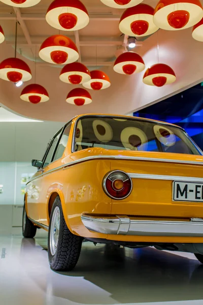 Bmw 2002 Car Presso Bmw Welt Bmw World Monaco Baviera — Foto Stock