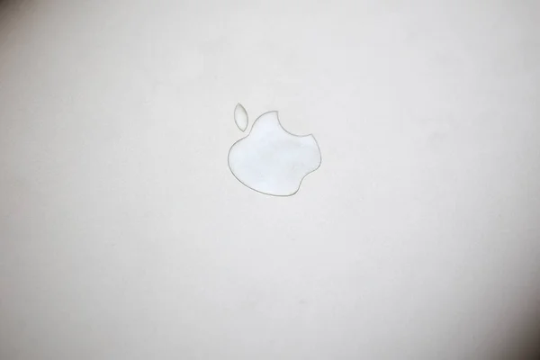 Подробности Компьютера Macbook Macbook Является Брендом Ноутбуков Производства Apple Inc — стоковое фото