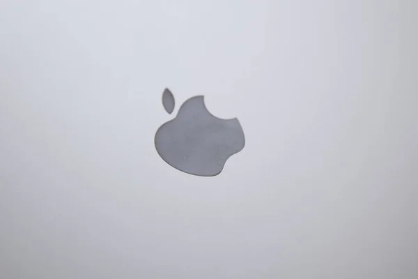 Подробности Компьютера Macbook Macbook Является Брендом Ноутбуков Производства Apple Inc — стоковое фото