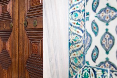 İstanbul, Türkiye 'deki Topkapı sarayının ayrıntıları