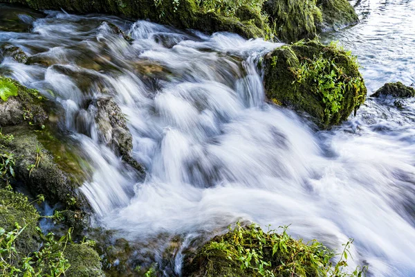 Blick Auf Den Vrelo Wasserfall Bei Perucac Serbien — Stockfoto