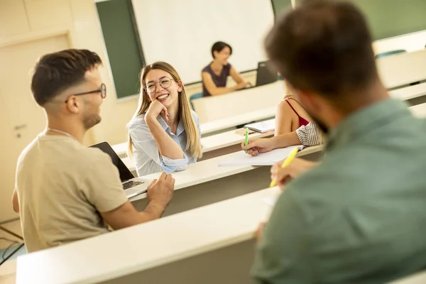 Grupp Universitetslektorer Klassrummet — Stockfoto