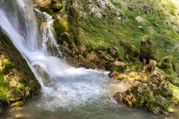 Sırbistan Zlatibor Dağındaki Gostilje Şelalesine Bak — Stok fotoğraf