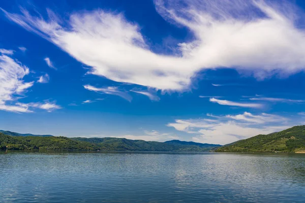 View Danube Gorge Djerdap Serbian Romanian Border — Stock Photo, Image