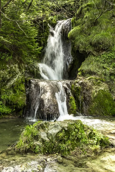 Veduta Sulla Cascata Gostilje Sul Monte Zlatibor Serbia — Foto Stock