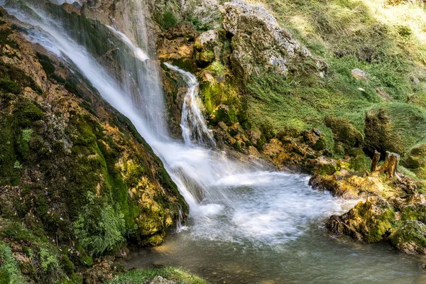 Kilátás Gostilje Vízesés Zlatibor Hegy Szerbiában — Stock Fotó