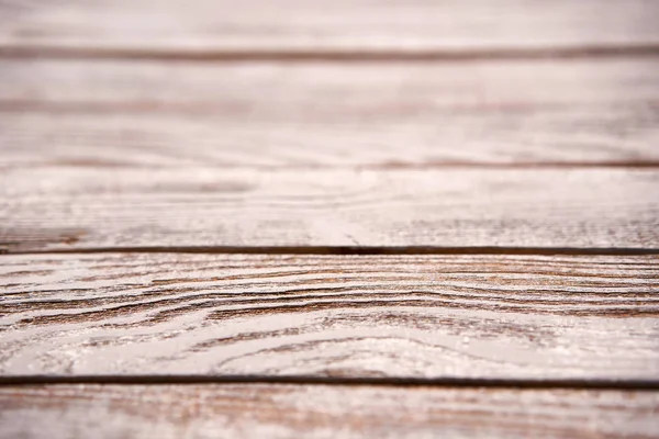 Horizontal perspective of wooden rough planks texture — Stock Photo, Image