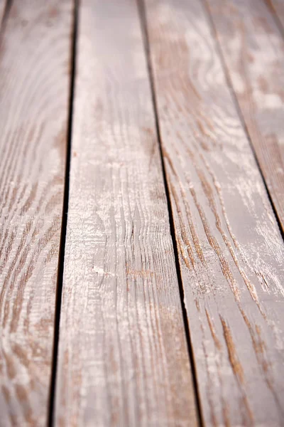 Prospettiva verticale di legno grezzo tavole texture — Foto Stock