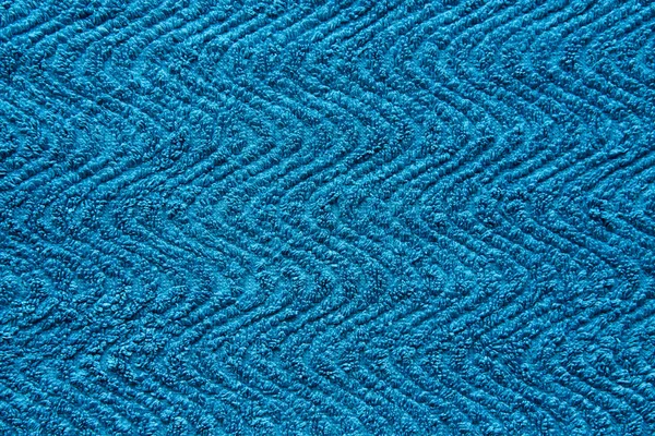 Gros plan de texture de serviette bleue — Photo