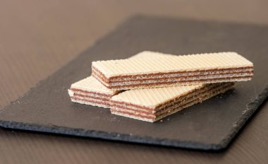 Yönetim Kurulu, yakın çekim gofret çikolata siyah ile kayrak