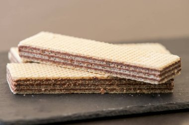 Yönetim Kurulu, yakın çekim gofret çikolata siyah ile kayrak