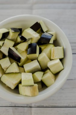 Küpleri patlıcan kupa ahşap tablo