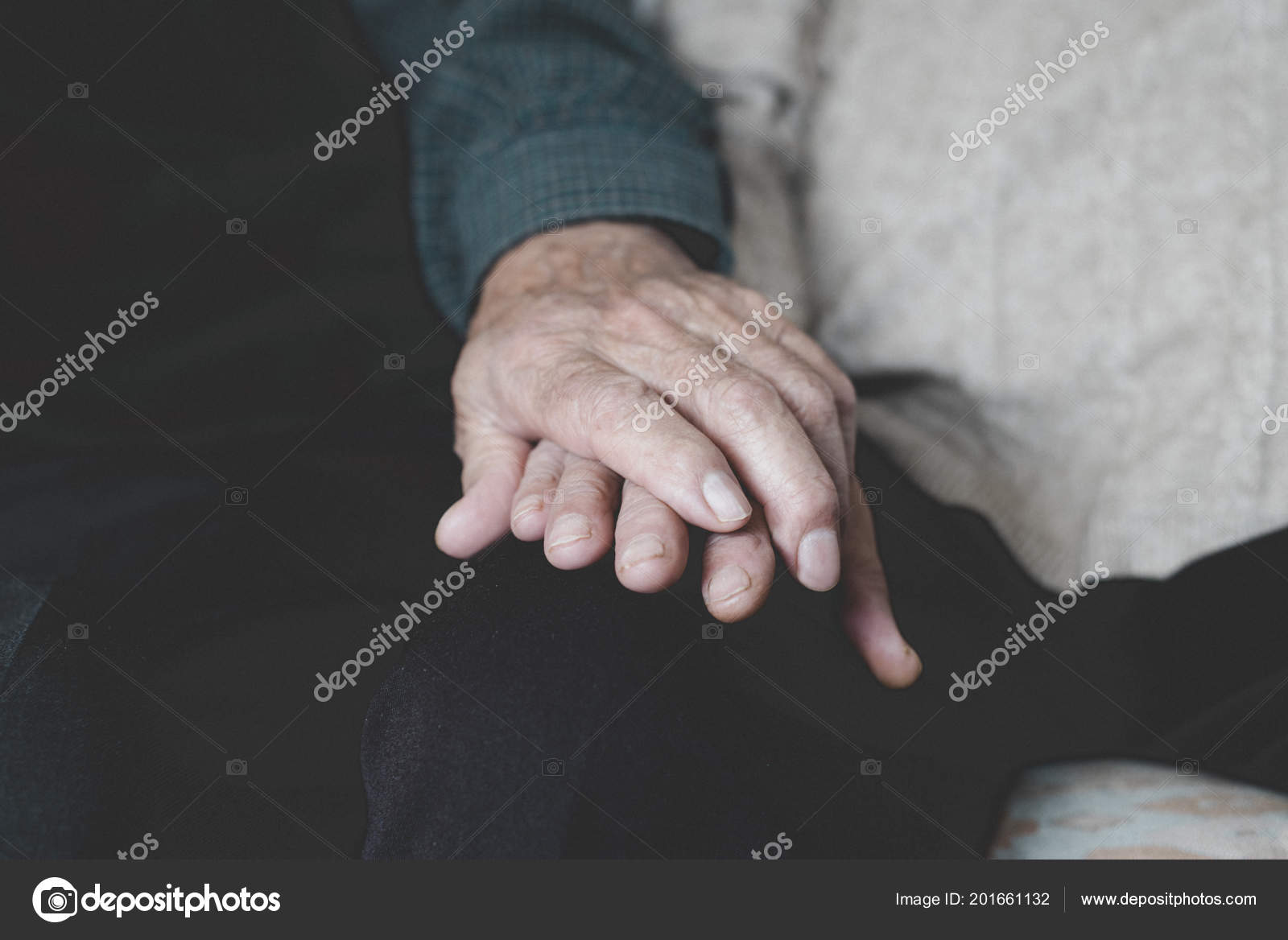 Händen adern an den