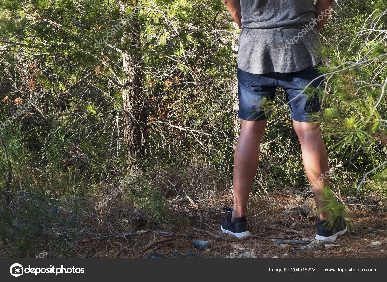 Girl Peeing Shorts