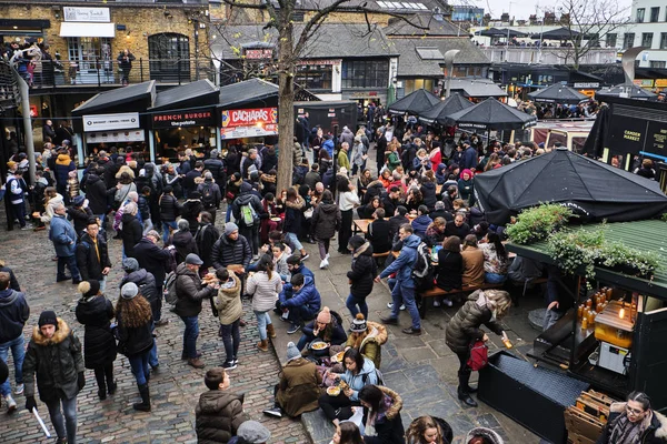 Camden Lock em Londres, Reino Unido — Fotografia de Stock