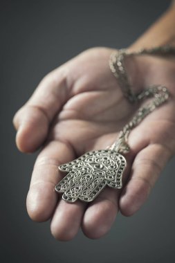 eski hamsa muska veya el Fatima'nın