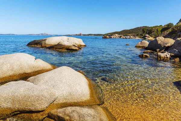 Orosei Italien September 2017 Die Besonderen Felsformationen Strand Von Cala — Stockfoto