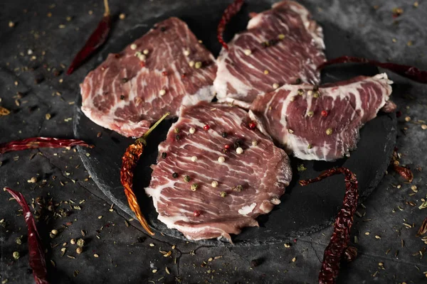 Secreto iberico, Schweinefleisch aus spanischem Pi — Stockfoto