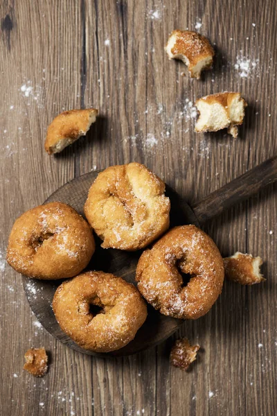 Homemade rosquillas, typical spanish donut — Stock Photo, Image