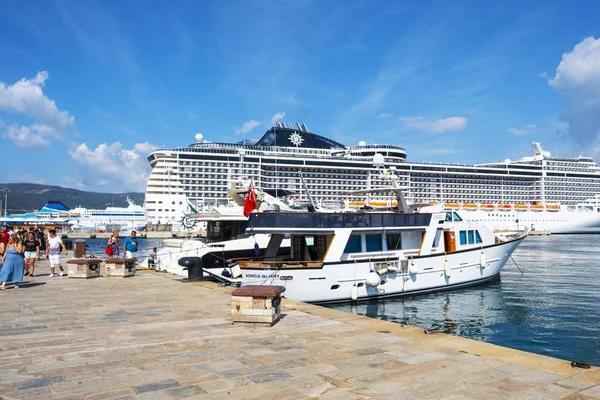 Port of Ajaccio, in Corsica, France — Stock Photo, Image