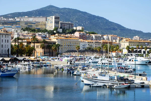 Porto di Ajaccio, in Corsica, Francia — Foto Stock