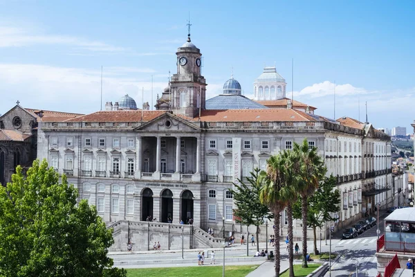 Budynek Palacio da Bolsa w Porto, Portugalia — Zdjęcie stockowe